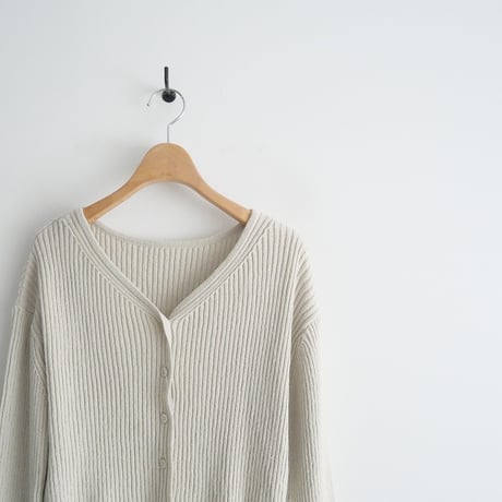 2023 / 未使用 / L'Appartement / Boucle 2way Short Cardigan / 23080560200330 / 2311-1317