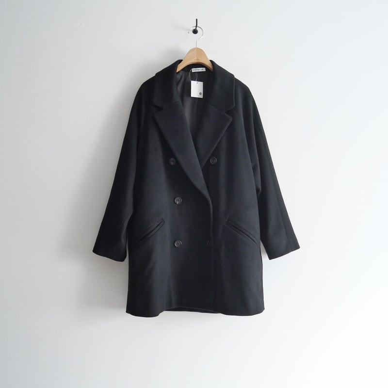 2022AW / DEUXIEME CLASSE / ShortDouble コート(BK)