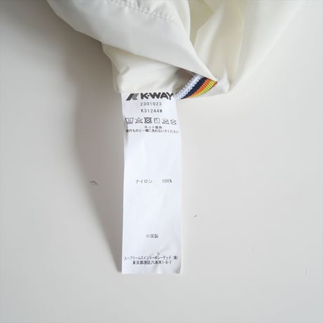 継続販売品 / SPICK&SPAN購入品 / K-WAY / リメイク 1975 レオン ナイロンパーカー / 24011210000110 / 2410-1382