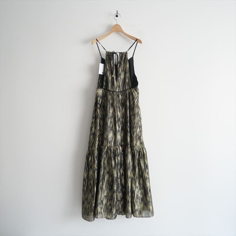 2024SS今季 / CITYSHOP / GOLD LAME DRESS：ワンピース / 2