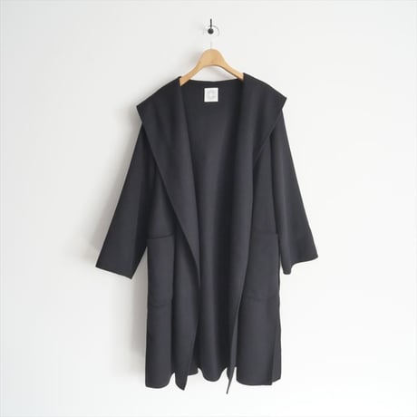2024AW / ORCIVAL / Wool Beaver Hooded Long Coat / OR-A0593 / 2412-0795