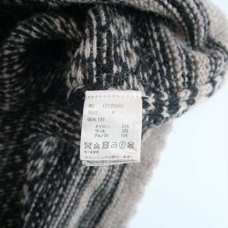 2022AW / TODAYFUL / Nordic Over Knit / 12220502 / 2403-0657