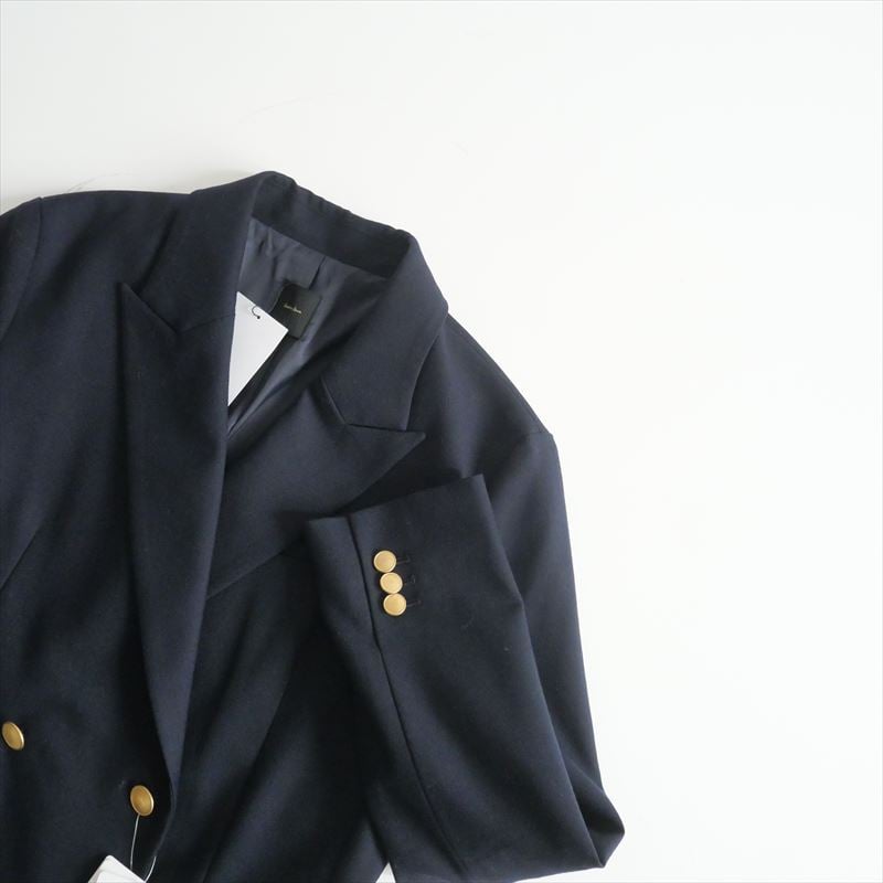 Spick&span ダブルクロスピークドラペルジャケット Spick & Span（スピックアンドスパン）の「ダブルクロスピークド