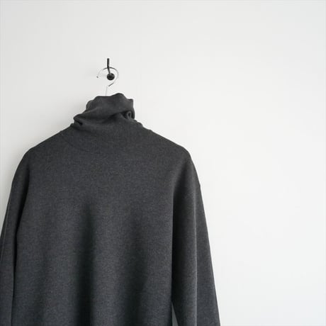 2025AW・人気完売品 / 6(ROKU)BEAUTY&YOUTH / コットンウール ミラノリブ タートルネック ニット / 8613-100-0003 / 2601-0350