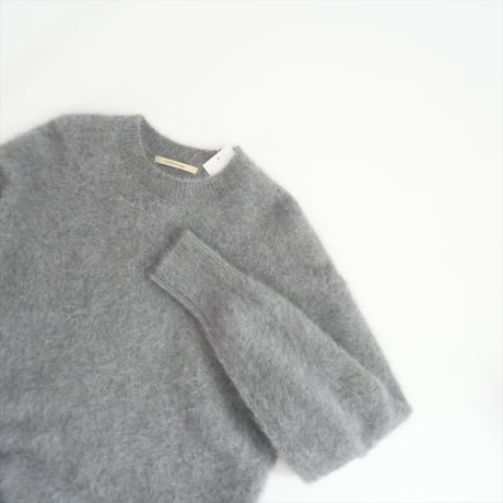 〇2024AW / Curensology / フォックスカシミヤアシメトリープルオーバー / CL406182ER / 2509-1028