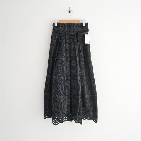 SHE tokyo Anna blackwatch embroidery S-SK-267 2606-0382
