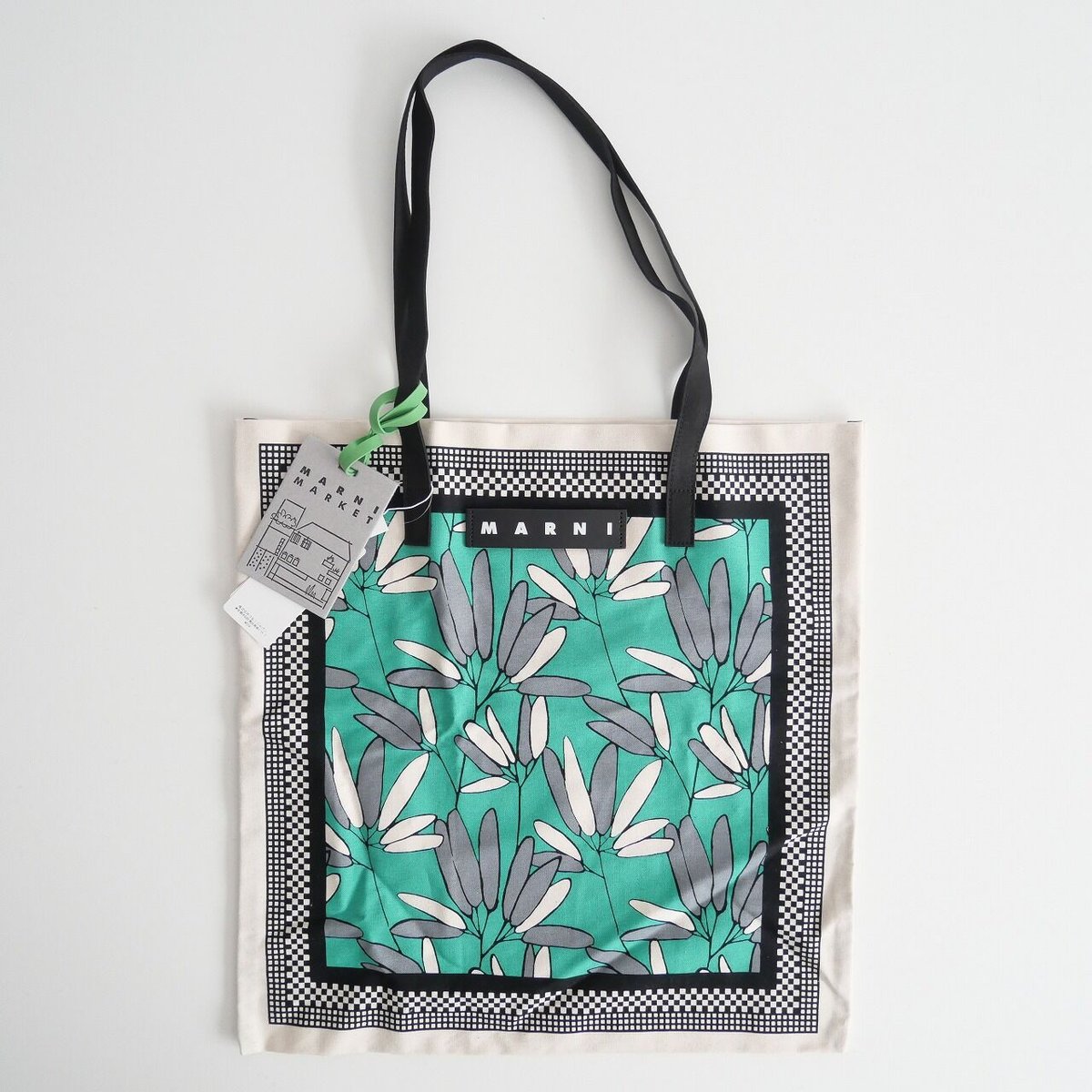 未使用 / MARNI / FLOWER CAFÉ バンダナトートバッグ / SHMH0046 未使用 / MARNI / FLOWER CAFÉ バンダナトートバッグ / SHMH0046
