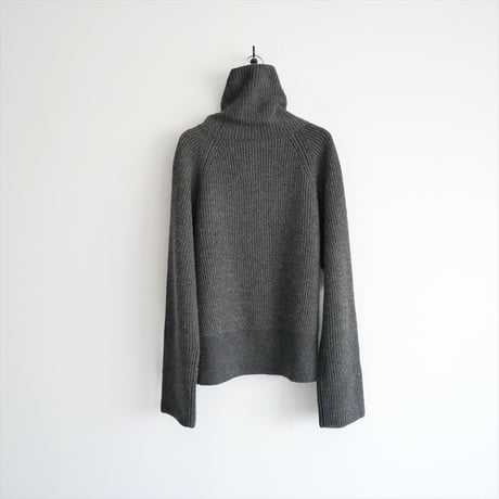 2023AW・人気完売品 / 未使用 / SINME / ミドルゲージタートルニット / S23AW-19 / 2511-0835