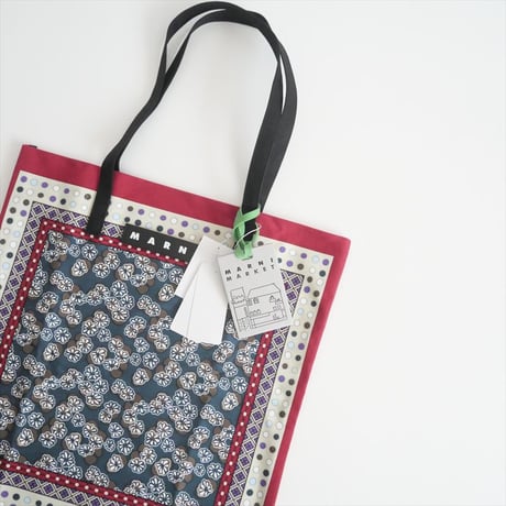 未使用 / MARNI MARKET / バンダナトート / 2411-1452