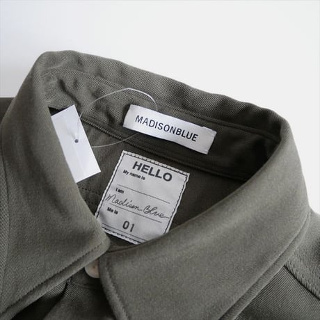 継続販売品 / MADISON BLUE / HAMPTON SHIRT W/GABARDINE / MB204-5713 / 2504-0212