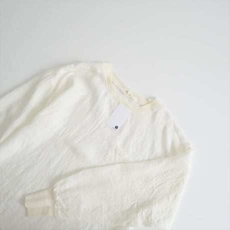 継続販売品 / uryya / Silk Rib Tops / 2407-1029