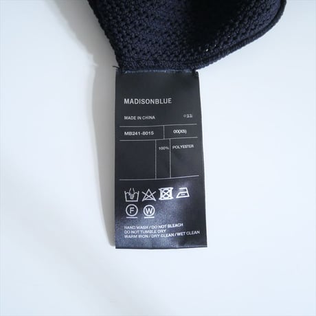 継続販売品 / MADISON BLUE / BIG KNIT V CD MESH / MB241-8015 / 2509-0578