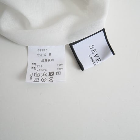 2022SS / SEVEN TEN by MIHO KAWAHITO / ギンガムタックスカート / 6S302 / 2404-0345