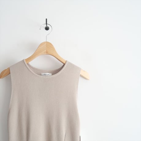 2023 / FRAY I.D / ニットコンビティアードワンピース / FWNO232209 / 2309-1652