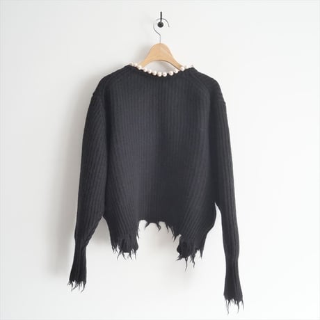 2023AW・人気完売品 / 未使用 / L'Appartement購入品 / MADISON BLUE / PEARL DAMEGE CD BRITISH WOO / 2412-0320