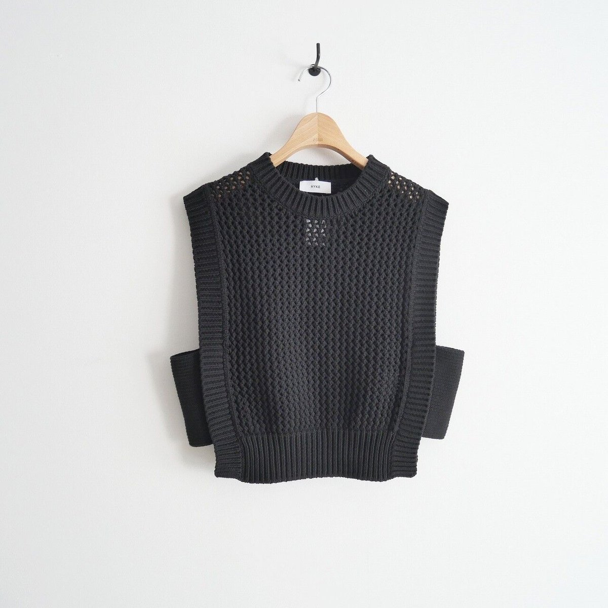 2023SS今季 / HYKE / CROCHETED CROPPED SWEATER TOP...