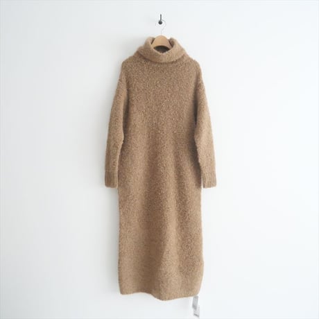 2023AW / 未使用 / Plage / ALPACA BOUCLE ワンピース / 23040922303040 / 2403-0539