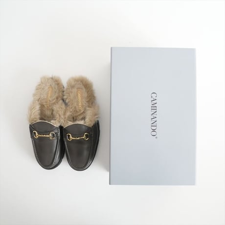 2024AW今季・人気完売サイズ / MUSE de Deuxieme Classe購入品 / CAMINANDO / FUR BIT LOAFER　ローファースリッポン / 2412-0031