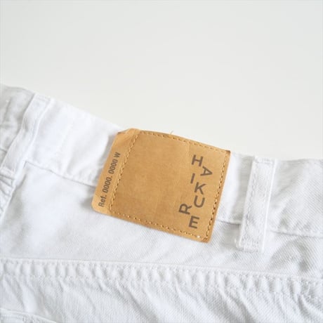 2024・人気完売品 / AP STUDIO購入品 / HAIKURE / BETHANY White denim / 24030587002330 / 2503-1009