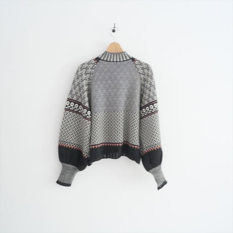 〇2023AW / ASEEDONCLOUD  / Kigansai knit blouse / 232807 / 2504-2041