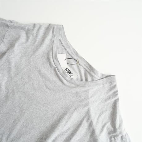 MM⑥ / ワッペン付きオーバーサイズTシャツ / S52GC0151S23588 / 2307-0770