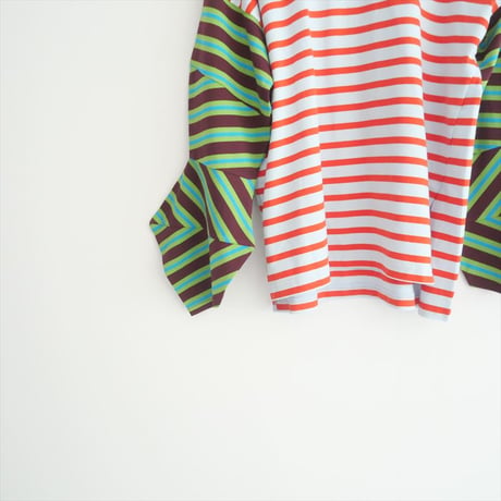 2023AW・人気完売品 / 未使用 / nagonstans / panel long-sleeves / 470GA880-1110 / 2508-0151