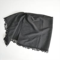 2026SS今季 Plage Silk mix lace ストール 2606-0431