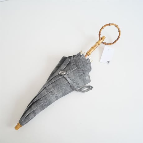 継続販売品 / 大森商店 / P-04 日傘 麻 40cm・竹バングル / 2503-0387