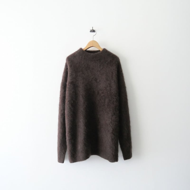 2020AW / THE RERACS / YAK CASHMERE SHAGGY MOCK...