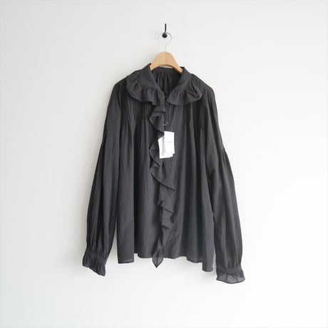 2026SS今季新作・人気完売品 / 未使用 / journal standard luxe / 80コットンローンフリルブラウス / 26050440605010 / 2603-0982