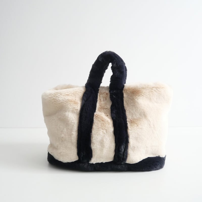 GOOD GRIEF! FAUX FUR TOTE BAG SMALL（GOOD GRIEF! POUCH WITH