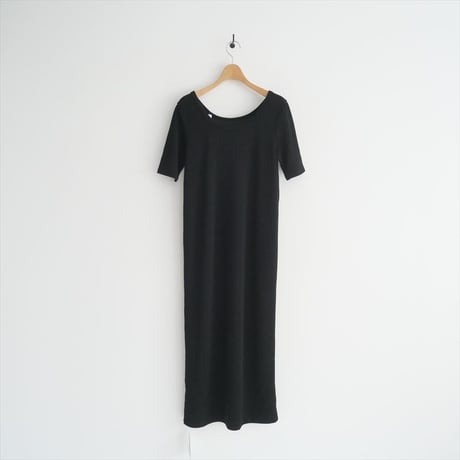 2025SS / 未使用 / Plage / Rib ハーフスリーブ ワンピース / 25040922105210 / 2508-0909