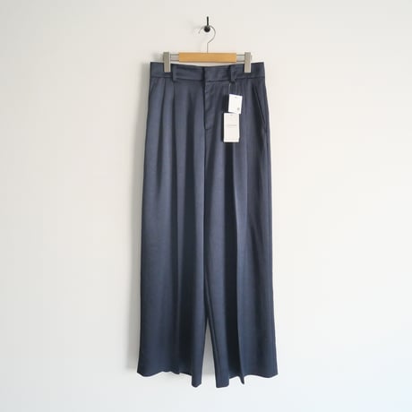 2023SS / 未使用 / DEUXIEME CLASSE / Minimal Satin パンツ / 23030500824010 / 2312-0221