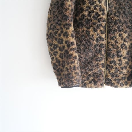 2023AW・人気完売品 / MUSE de Deuxieme Classe別注 / JOHNBULL / LEOPARD FLEECE ZIP パーカー / 2411-0826