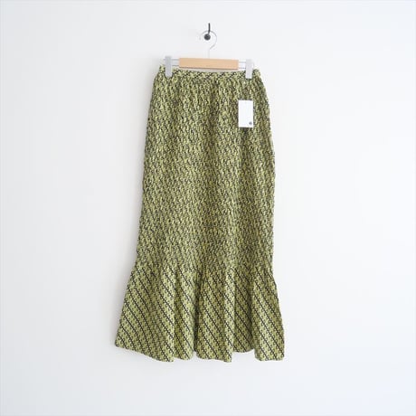 2024SS / SARA MALLIKA / GEOMETRIC PATTERN SK / 020341SK3 / 2409-0330