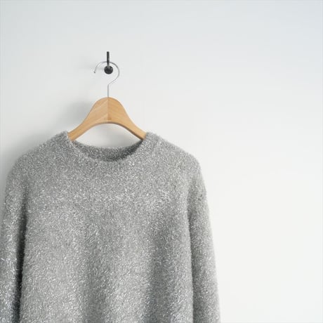 2023AW / UNITED ARROWS / グリッター クルーネック ニット / 15136994728 / 2412-0624
