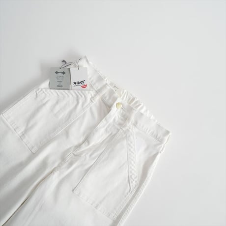 2022 / 未使用 / MUSE de Deuxieme Classe購入品 / SURT / CINOH STRETCH ベイカーパンツ / 22030521001030 / 2511-0923