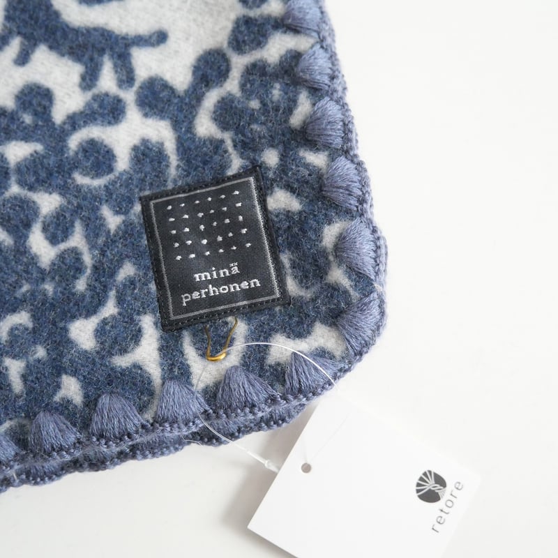 mina perhonen / ウールミニブランケット moon bear / 2307-10