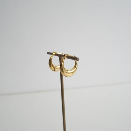 2022 / DEUXIEME CLASSE購入品 / LAVER / MOON ピアス ゴールド / 22091510004110 / 2312-0267