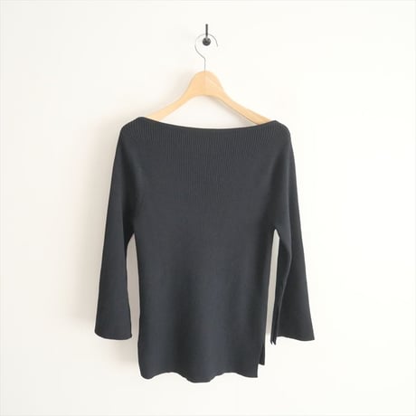 2022 / L'Appartement / SLIT RIB KNIT PULLOVER / 22080560203010 / 2405-1321