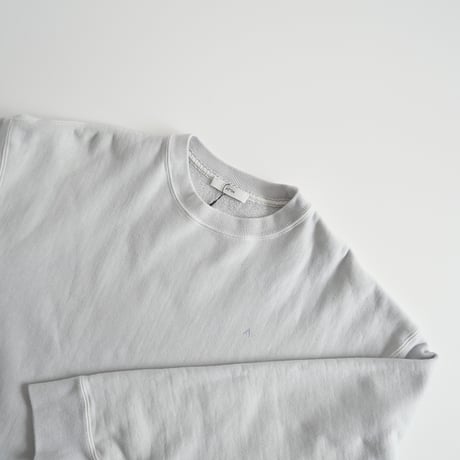 2023SS / ATON / NATURAL DYE URAKE OVERSIZED SWEAT SHIRT / KKAGSM6951 / 2311-1421