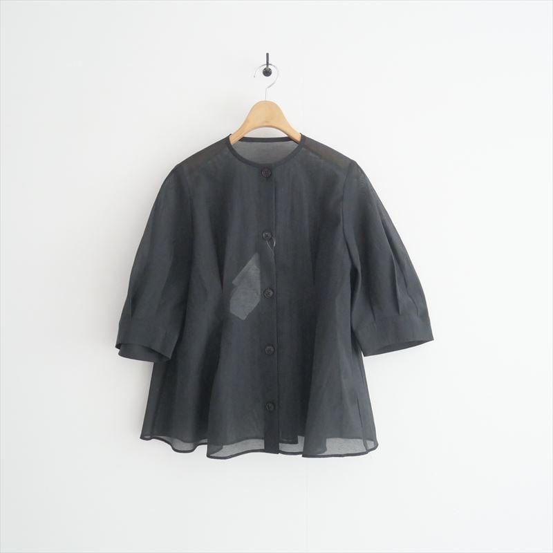 24AW IENA スラブオーガンジーペプラムブラウス 24AW IENA スラブオーガンジーペプラムブラウス