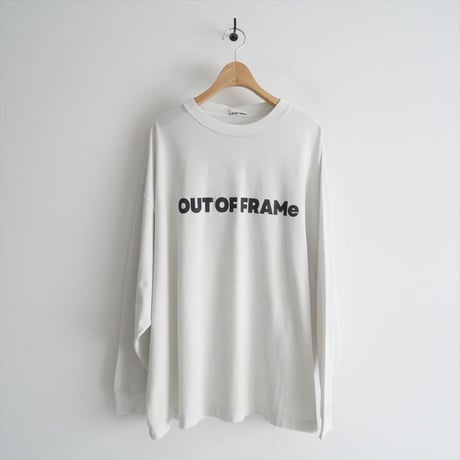 2023 / 未使用 / FRAMeWORK購入品 / OUT OF FRAMe / フロントロゴT XXL / 23070220316040 / 2404-0762