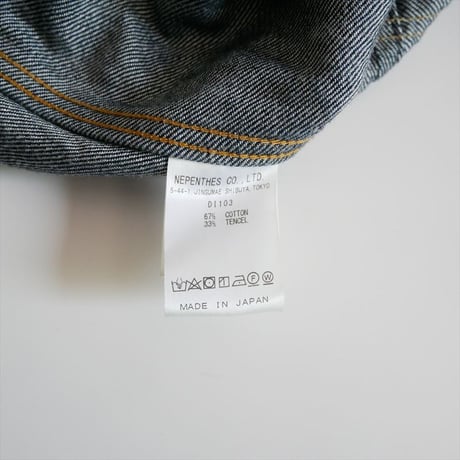 継続販売型 NEEDLES Darts Jean Jacket-12oz Denim 2604-0970