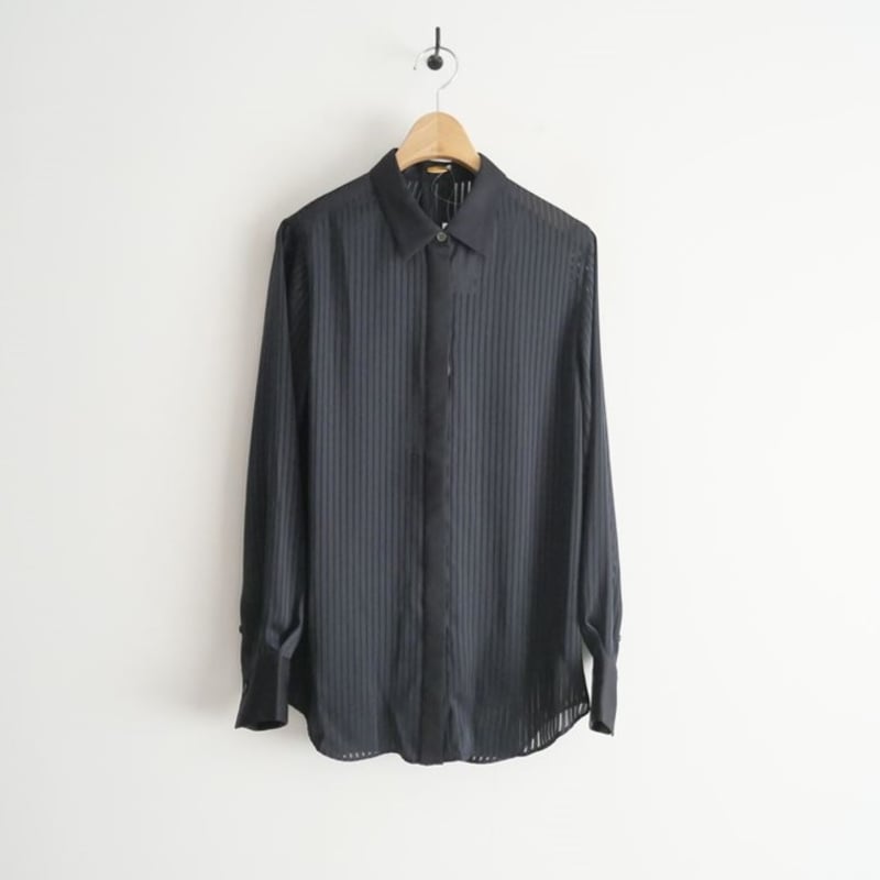 アパルトモン Stripe Sheer Shirt ストライプシアーシャツ ☆アパルトモン ストライプシアーシャツ☆ アパルトモン Lisière