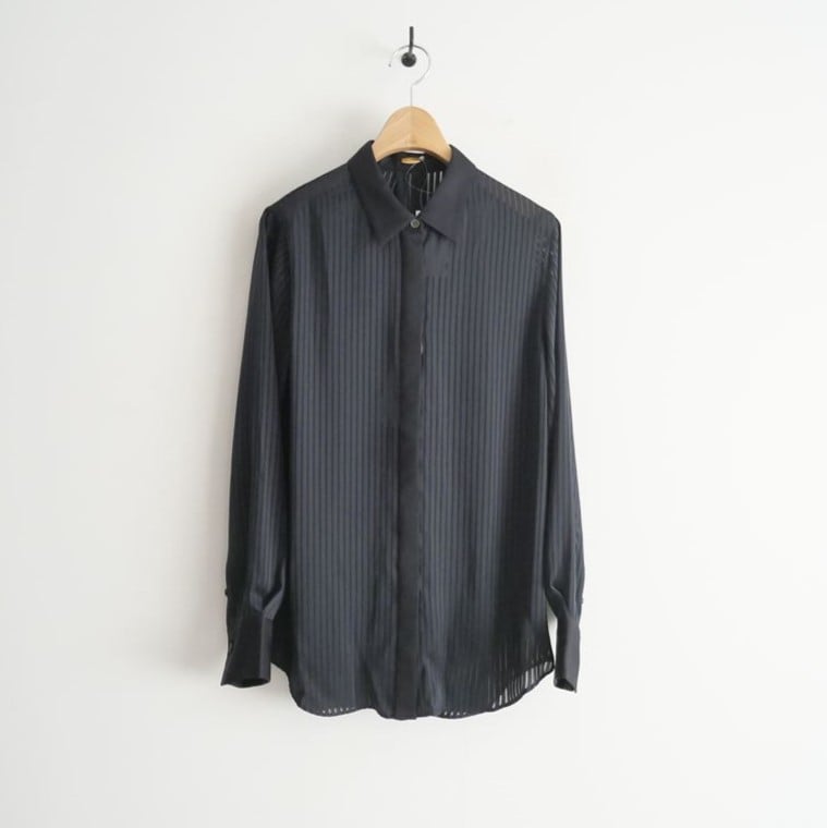 2023AW / 未使用 / L'Appartement / Stripe Sheer Shi 2023AW / 未使用 / L'Appartement / Stripe Sheer Shi