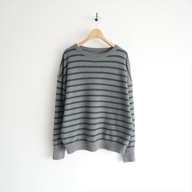 2024AW / L'Appartement / BORDER BF KNIT P/O / 2