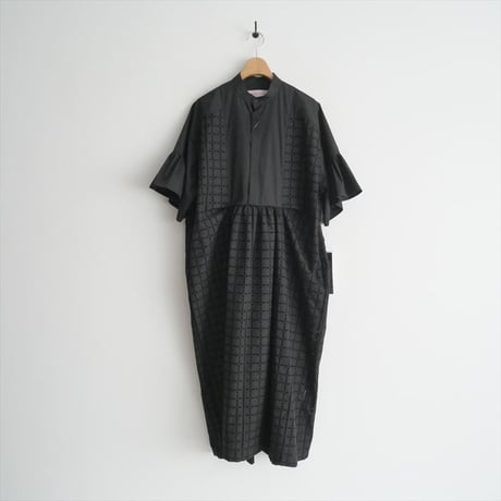 2024AW今季 / 未使用 / mintdesigns / CHECK LACE DRESS / 45242-CL6DF04 / 2410-0931