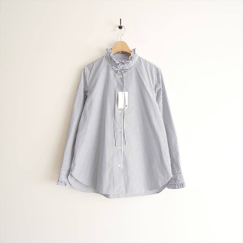 Newans 花乃まりあ フリルカラー ノーブルブラウス ホワイト S 0 〇