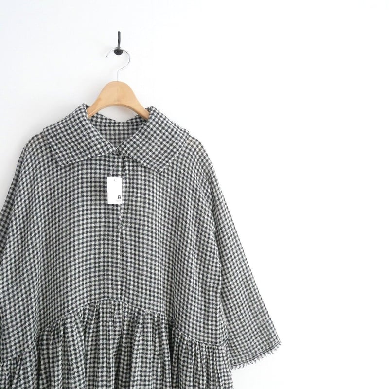 2022 / 未使用 / DANIELA GREGIS / Checked wool onep